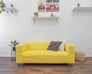 Мебель в желтых тонах – вызов стандартным решениям в Нефтеюганске - nefteyugansk.magazinmebel.ru | фото