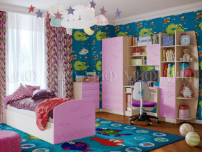 Детская комната Юниор-2 Сиреневый в Нефтеюганске - nefteyugansk.magazinmebel.ru | фото - изображение 1