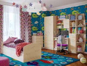 Детская комната Юниор-2 Ваниль в Нефтеюганске - nefteyugansk.magazinmebel.ru | фото - изображение 1