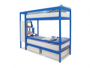 Двухъярусная кровать Svogen с ящиками синий в Нефтеюганске - nefteyugansk.magazinmebel.ru | фото - изображение 5