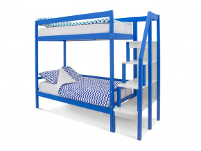 Двухъярусная кровать Svogen синий в Нефтеюганске - nefteyugansk.magazinmebel.ru | фото