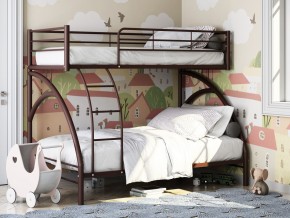 Двухъярусная кровать Виньола 2 Коричневая в Нефтеюганске - nefteyugansk.magazinmebel.ru | фото