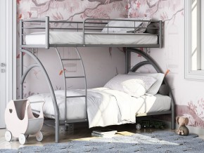 Двухъярусная кровать Виньола 2 Серая в Нефтеюганске - nefteyugansk.magazinmebel.ru | фото