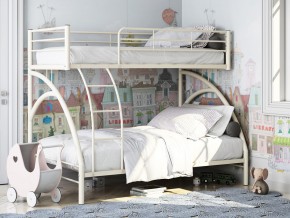 Двухъярусная кровать Виньола 2 слоновая кость в Нефтеюганске - nefteyugansk.magazinmebel.ru | фото