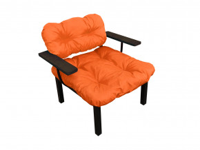 Кресло Дачное оранжевая подушка в Нефтеюганске - nefteyugansk.magazinmebel.ru | фото - изображение 1