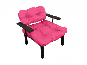 Кресло Дачное розовая подушка в Нефтеюганске - nefteyugansk.magazinmebel.ru | фото