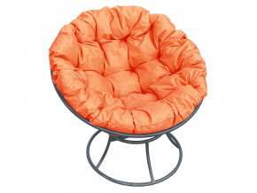 Кресло Папасан без ротанга оранжевая подушка в Нефтеюганске - nefteyugansk.magazinmebel.ru | фото - изображение 1