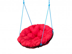 Кресло Папасан подвесное красная подушка в Нефтеюганске - nefteyugansk.magazinmebel.ru | фото