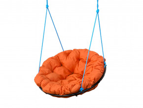 Кресло Папасан подвесное оранжевая подушка в Нефтеюганске - nefteyugansk.magazinmebel.ru | фото - изображение 1