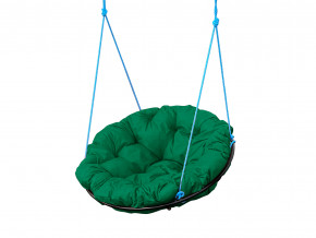 Кресло Папасан подвесное зелёная подушка в Нефтеюганске - nefteyugansk.magazinmebel.ru | фото