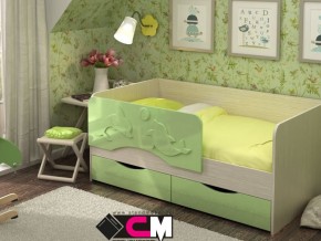 Кровать детская Алиса КР 812 зеленая 1600 в Нефтеюганске - nefteyugansk.magazinmebel.ru | фото - изображение 1