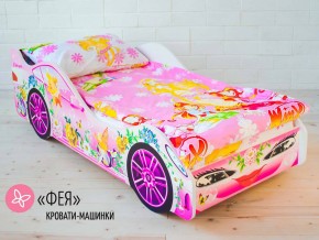 Кровать детская машина Фея в Нефтеюганске - nefteyugansk.magazinmebel.ru | фото