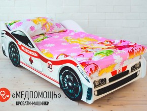 Кровать детская машина Медпомощь в Нефтеюганске - nefteyugansk.magazinmebel.ru | фото - изображение 1