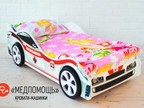 Кровать детская машина Медпомощь в Нефтеюганске - nefteyugansk.magazinmebel.ru | фото - изображение 2