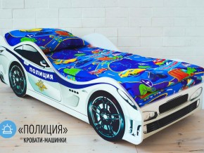 Кровать детская машина Полиции в Нефтеюганске - nefteyugansk.magazinmebel.ru | фото - изображение 1