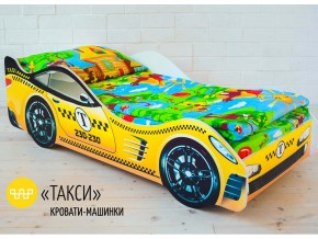 Кровать детская машина Такси в Нефтеюганске - nefteyugansk.magazinmebel.ru | фото - изображение 1