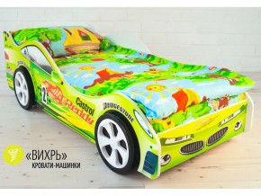 Кровать детская машина Вихрь в Нефтеюганске - nefteyugansk.magazinmebel.ru | фото - изображение 2