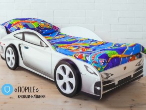 Кровать детская машинка Порше в Нефтеюганске - nefteyugansk.magazinmebel.ru | фото - изображение 2