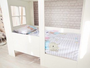 Кровать детская Теремок без ящика белая в Нефтеюганске - nefteyugansk.magazinmebel.ru | фото - изображение 2