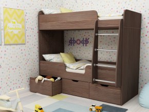 Кровать двухъярусная Малыш двойняшка бодега в Нефтеюганске - nefteyugansk.magazinmebel.ru | фото