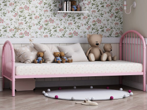 Кровать металлическая Эвора-1 Розовый в Нефтеюганске - nefteyugansk.magazinmebel.ru | фото - изображение 1
