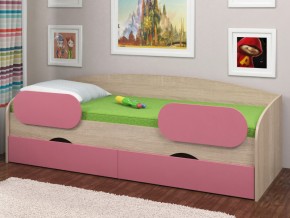 Кровать Соня 2 сонома-розовый в Нефтеюганске - nefteyugansk.magazinmebel.ru | фото - изображение 2