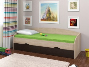 Кровать Соня 2 сонома-венге в Нефтеюганске - nefteyugansk.magazinmebel.ru | фото - изображение 1