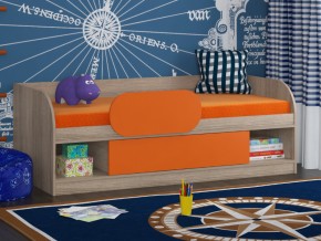 Кровать Соня 4 сонома-оранжевый в Нефтеюганске - nefteyugansk.magazinmebel.ru | фото - изображение 3