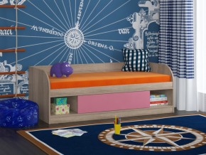 Кровать Соня 4 сонома-розовый в Нефтеюганске - nefteyugansk.magazinmebel.ru | фото