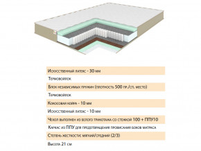 Матрас Тиссая 120х200 в Нефтеюганске - nefteyugansk.magazinmebel.ru | фото - изображение 2