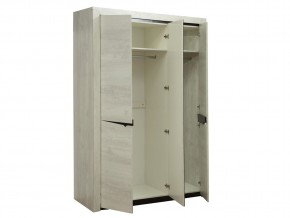 Шкаф для одежды 33.02 Лючия бетон в Нефтеюганске - nefteyugansk.magazinmebel.ru | фото - изображение 2