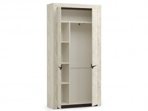 Шкаф для одежды 33.18 Лючия бетон в Нефтеюганске - nefteyugansk.magazinmebel.ru | фото - изображение 2