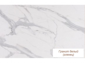 Столешница Гранит белый глянец 26 мм в Нефтеюганске - nefteyugansk.magazinmebel.ru | фото - изображение 1