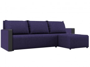 Угловой диван фиолетовый Алиса 3 Savana Violet в Нефтеюганске - nefteyugansk.magazinmebel.ru | фото - изображение 1
