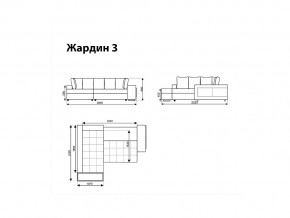 Угловой диван Жардин 3 вид 1 в Нефтеюганске - nefteyugansk.magazinmebel.ru | фото - изображение 8